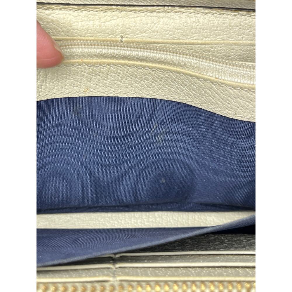 Gucci Ophidia GG Supreme Zip Around Wallet Web Stripe Double G 523154 - Picture 8 of 16